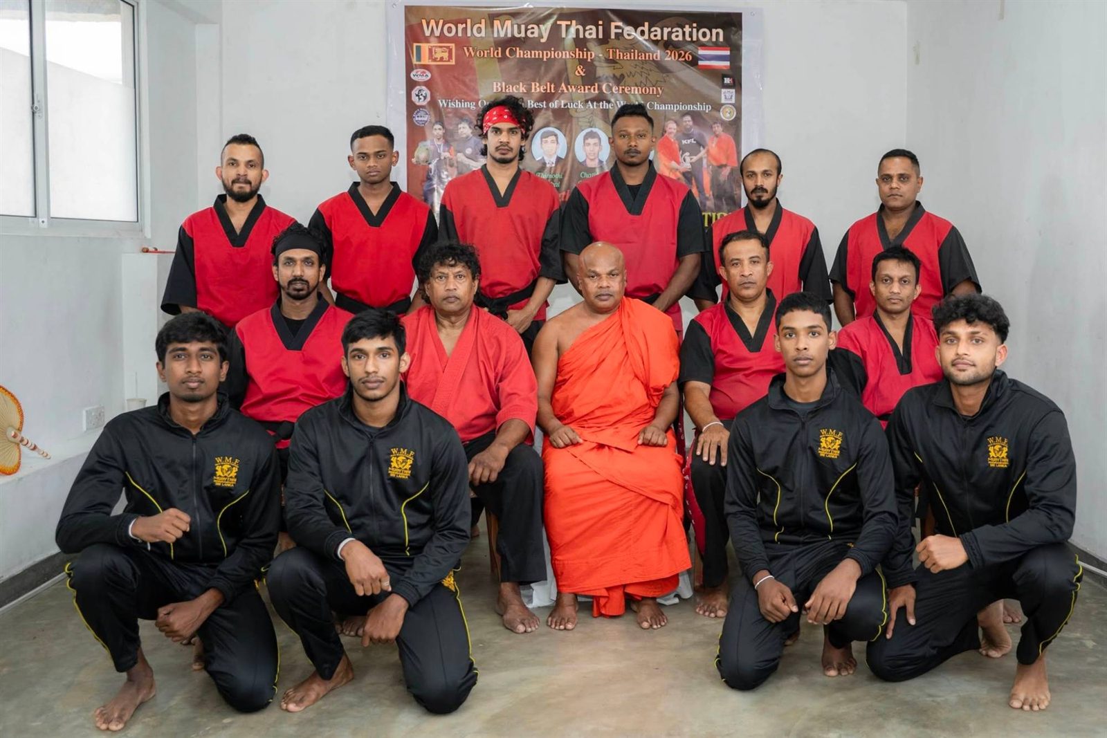 Black belt award ceremony and World Championship Thailand 2026 team send-off